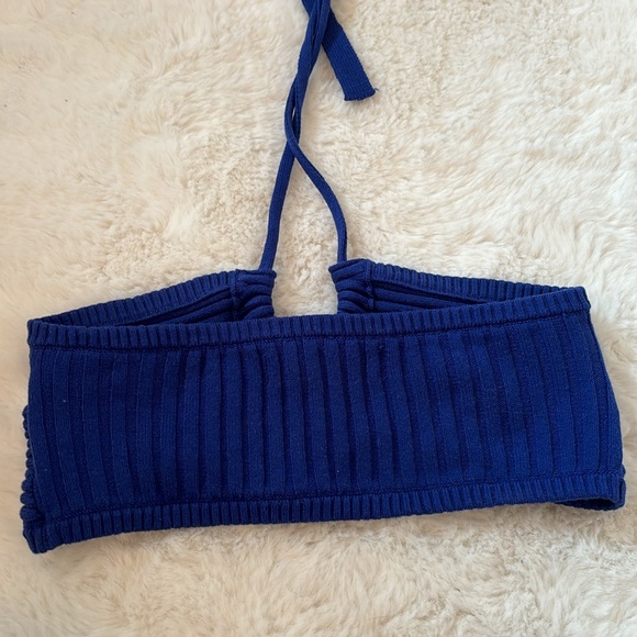 UO Crossroads ribbed halter top - Picture 3 of 4